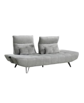 91" White Label Power Adjustable Viggo Sofa