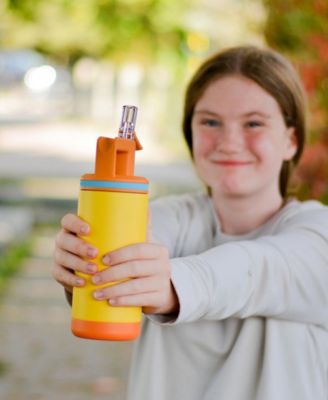 Alpine Flip 'N Sip 16 oz. Kids Insulated Water Bottle with Straw