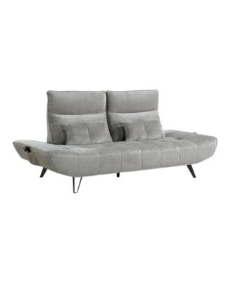 91" White Label Power Adjustable Viggo Sofa