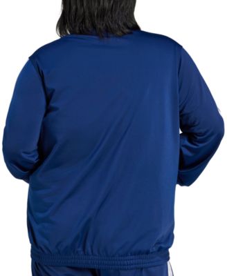 Plus Size Essentials Tricot Three Stripes Track Jacket
