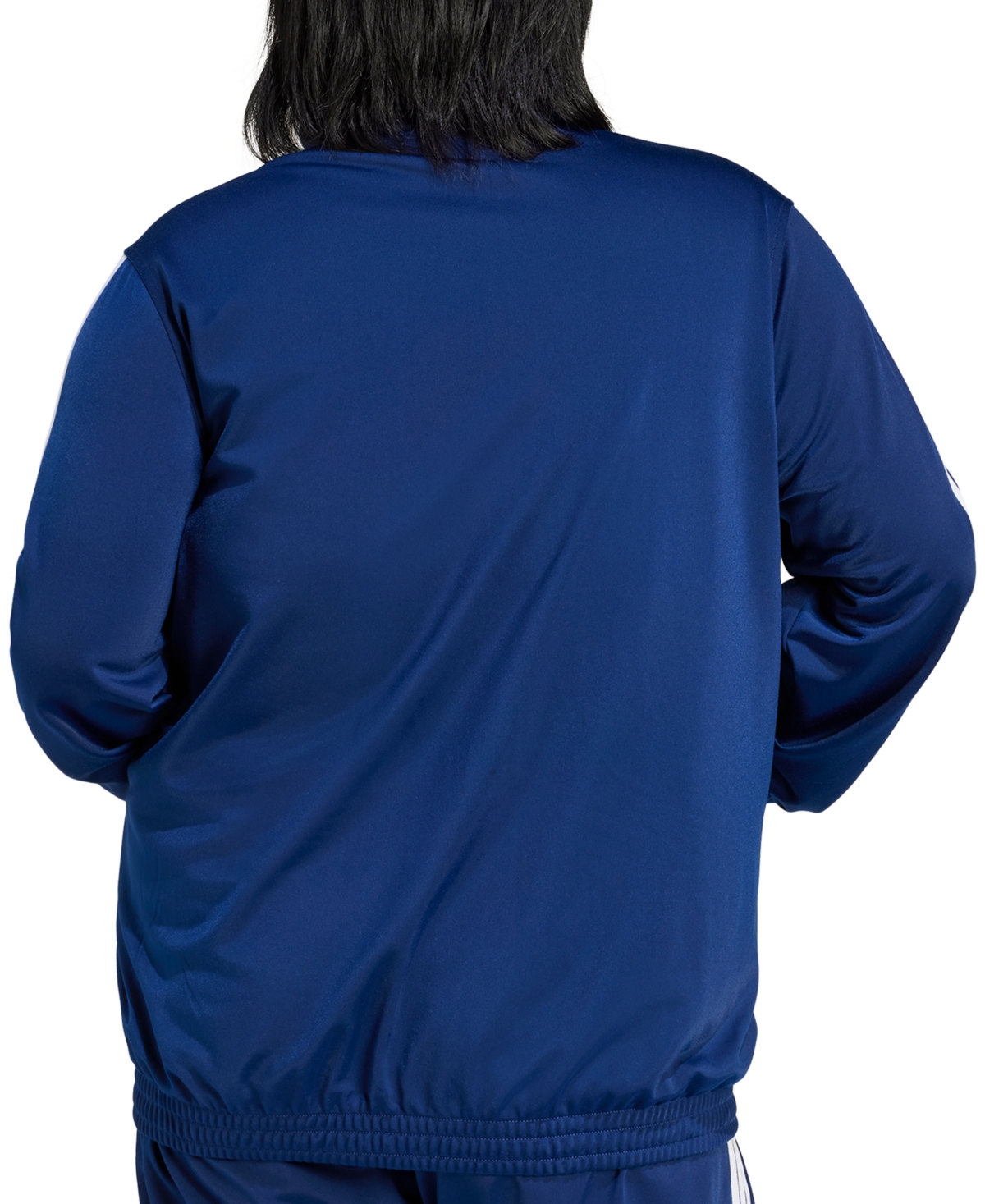 Adidas Originals Plus Size Essentials Tricot Three Stripes Track Jacket