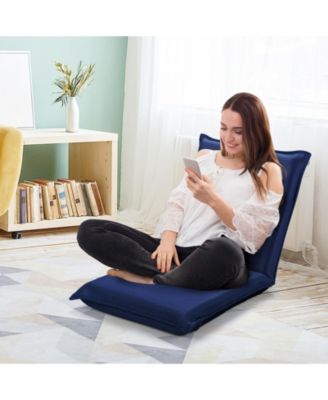 Adjustable 6 positions Folding Lazy Man Sofa Chair Floor Chair