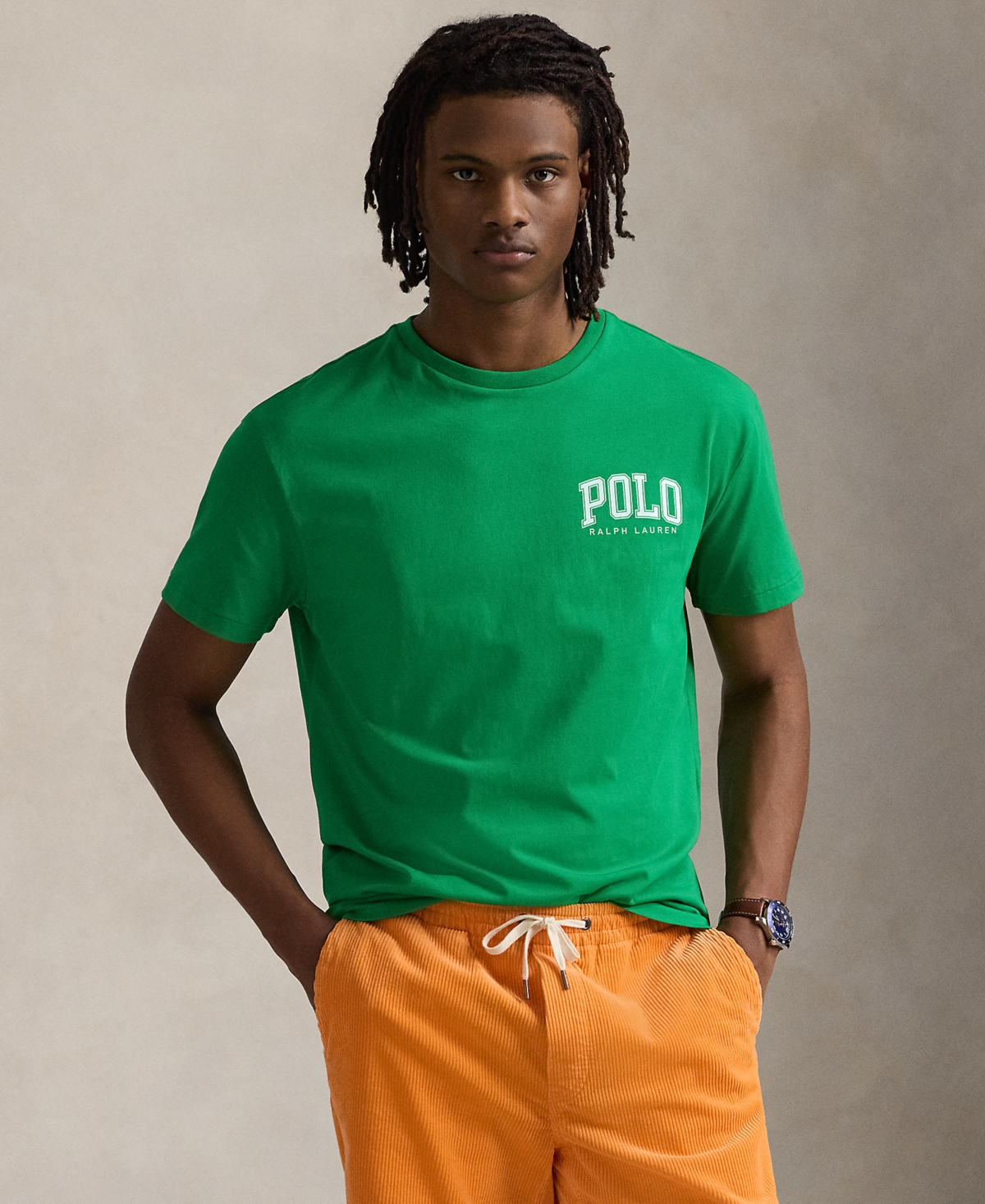 Polo Ralph Lauren Men's Classic-fit Logo Jersey T-shirt In Cruise Green