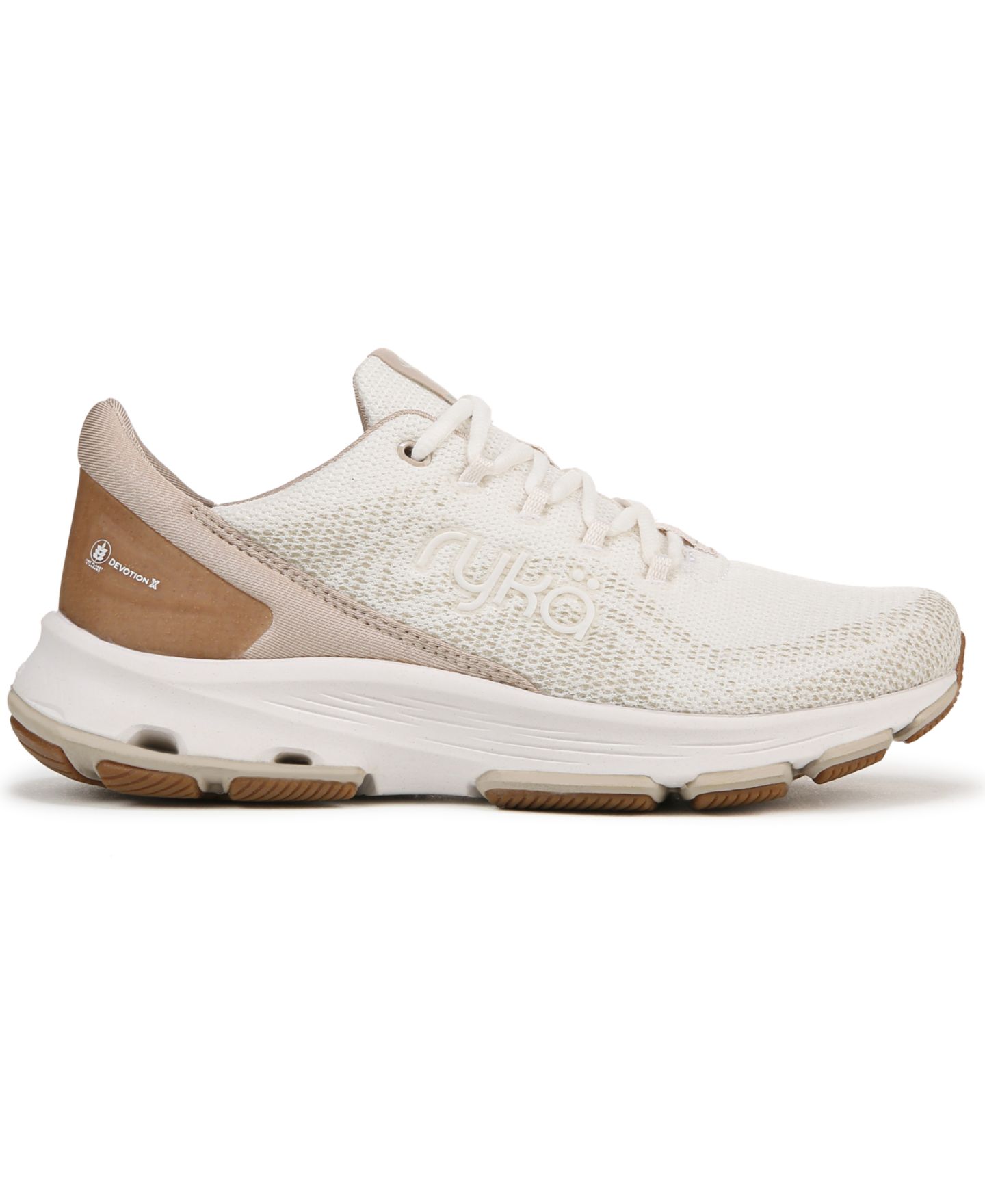 Женские кроссовки Ryka Devotion X One Planet Lace Up Walking, цвет: Белый сетчатый — фото 2