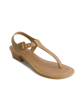 Bernardo Goya T-Strap Demi-heel Sandal