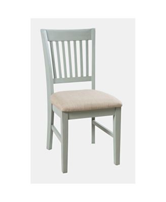 Craftsman Slat-Back Upholstered Desk Chair