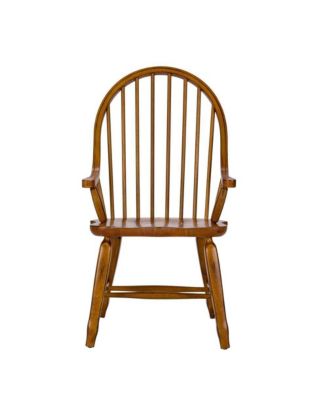 Bow Back Arm Chair - Oak