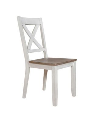X Back Side Chair- White (RTA)