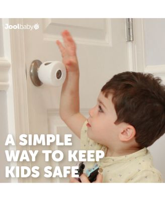 Toddler Door Knob Covers, Childproof, for spherical/Round Doorknobs Safety (4 Pack)