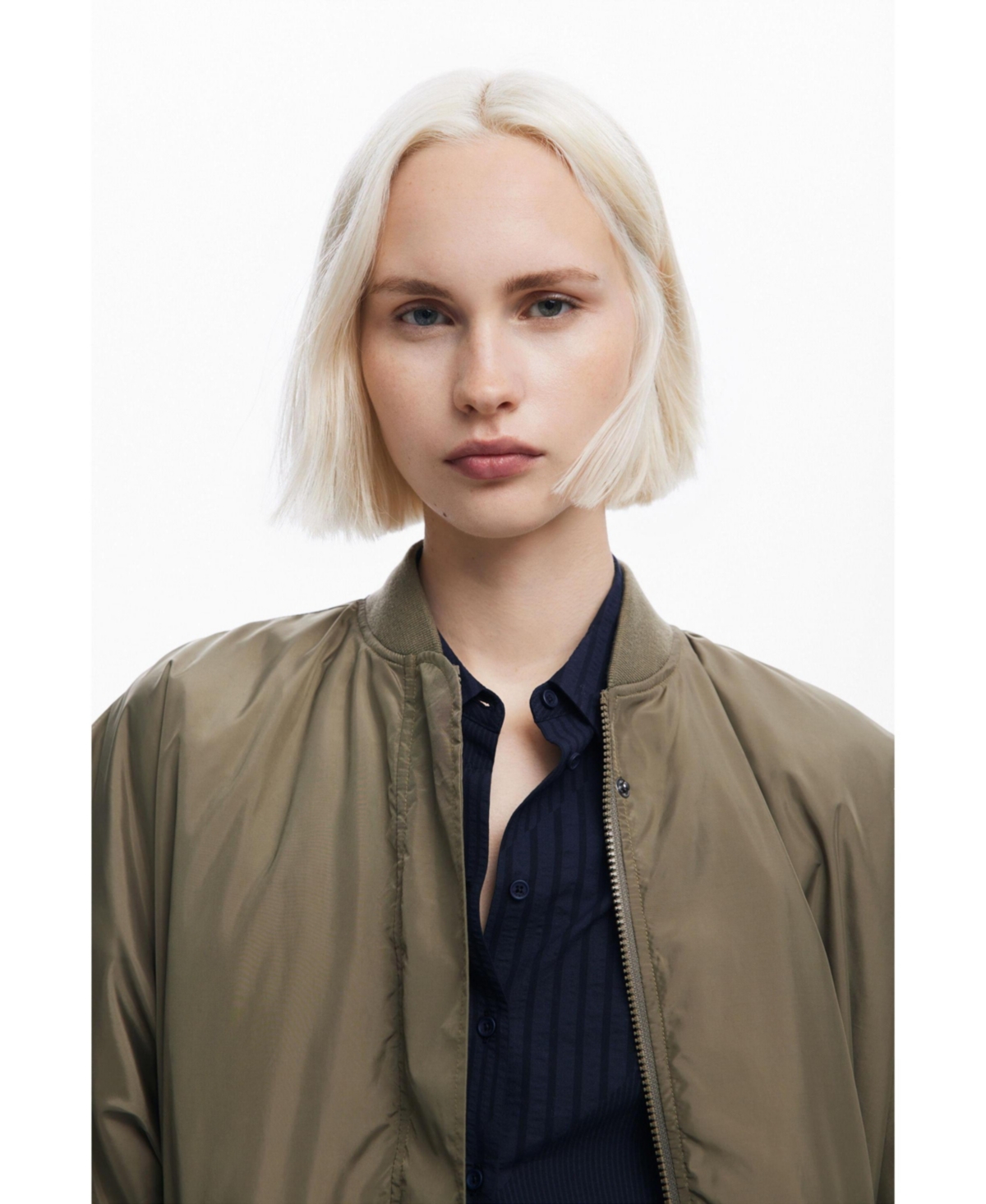 Desigual Women's Adjustable nylon poncho