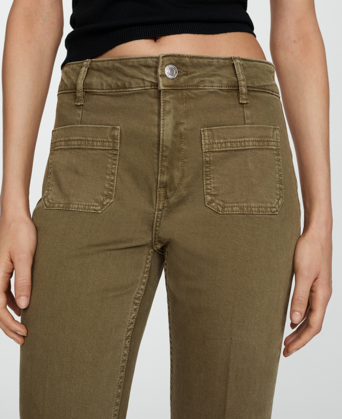 Mango Women's Alex Slim Fit Medium Rise Jeans