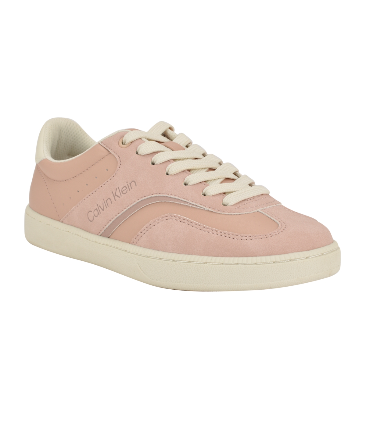 Calvin Klein Women's Norah Casual Lace-up Sneakers In Light Pink