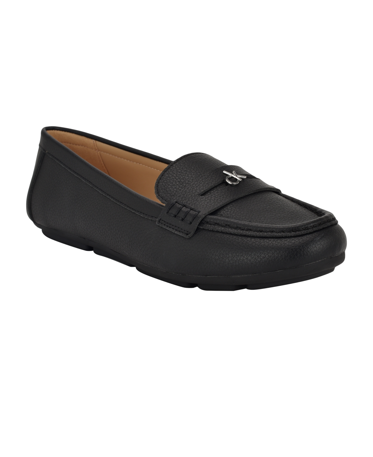 Calvin Klein Women's Women's Lassa Loafer In Black