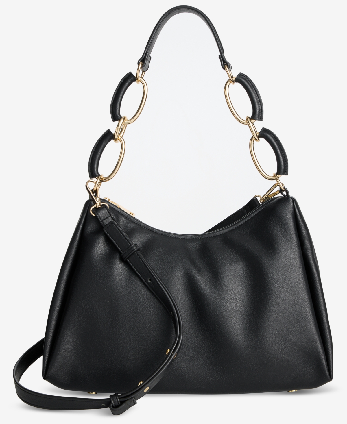 Inc International Concepts Nattah Medium Chain Hobo, Exclusively At Macy's In Black