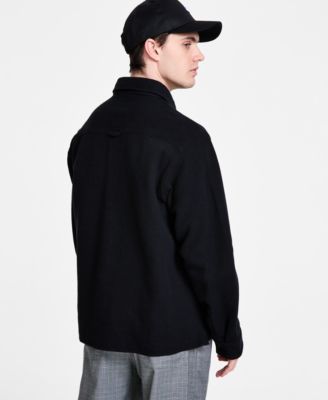 Men's Oversized-Fit Shirt Jacket