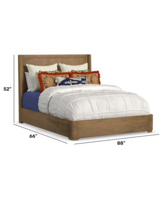 Nordic Queen Panel Storage Bed
