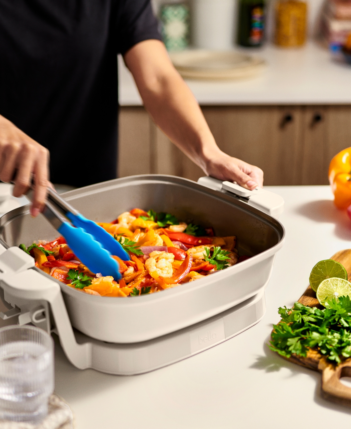 Bella 12" X 12" Make And Take Electric Skillet