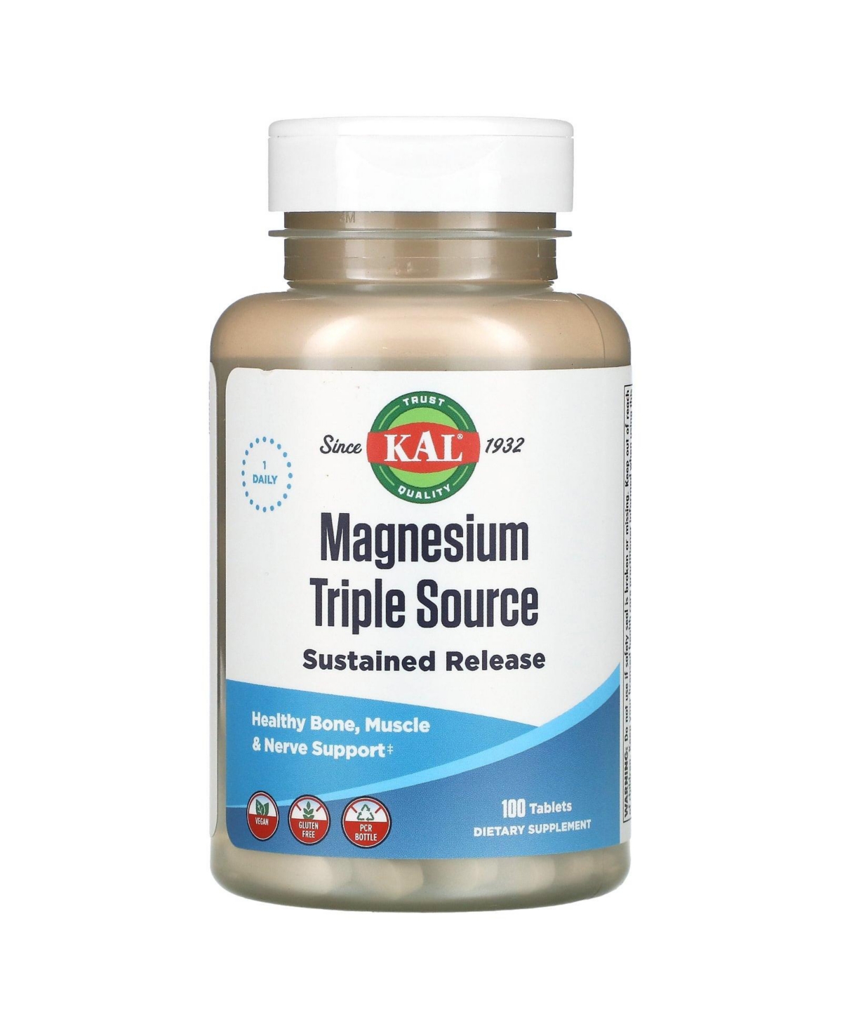 Magnesium Triple Source - 100 Tablets