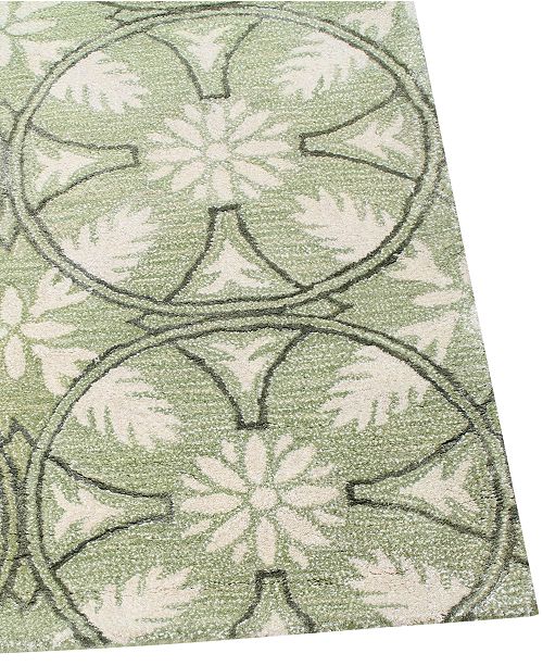 Macy's Fine Rug Gallery Orleans City Park Light Green Area Rugs Rugs