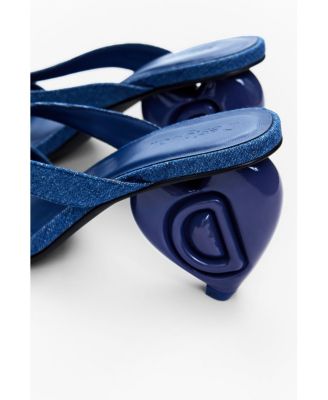 Women's Heart heel sandal