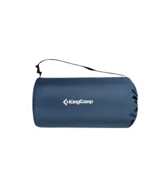 2 Person Self Inflating Double Air Sleeping Pad, Light Gray/Charcoal
