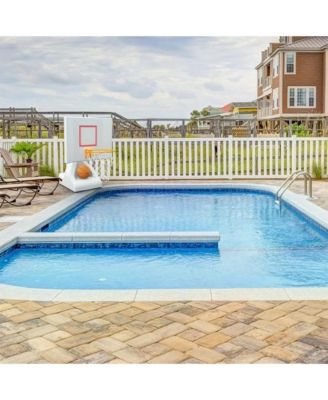 15 Inch Pool Shot Rock the House Pool Freestanding Basketball Hoop