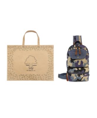 Mountain Leaf Top Handle Sling Bag