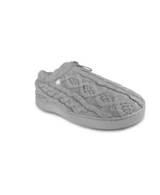 Women's Ava Cable Knit Drawstring Slippers