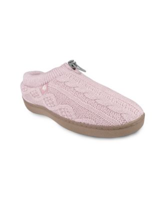 Women's Ava Cable Knit Drawstring Slippers
