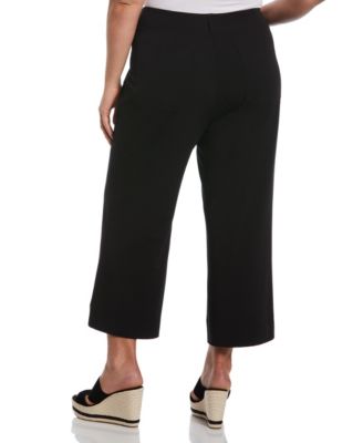 Plus Size Classic Fit Ankle Pants