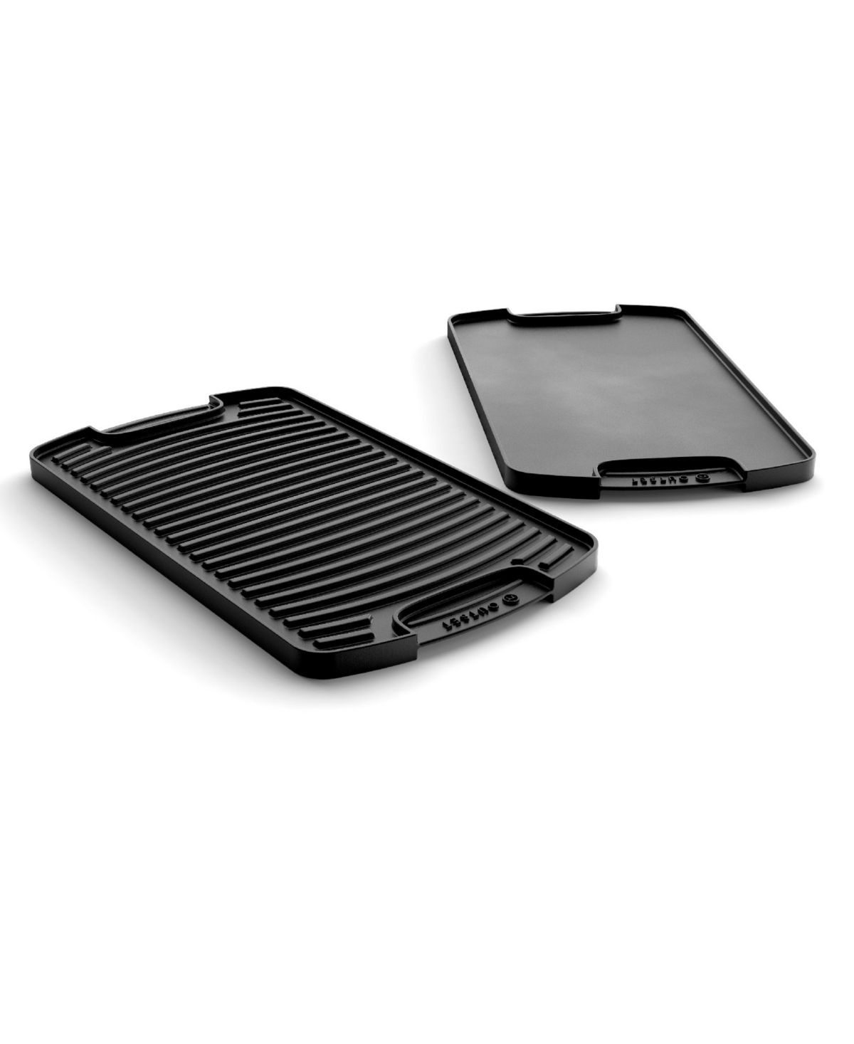 Outset Cast Iron 18"x10" Reversible Griddle In Black