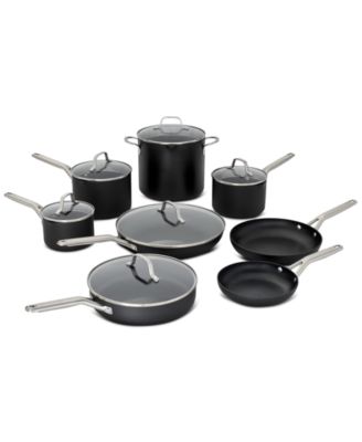 Hard-Anodized Nonstick 14-Piece Cookware Set