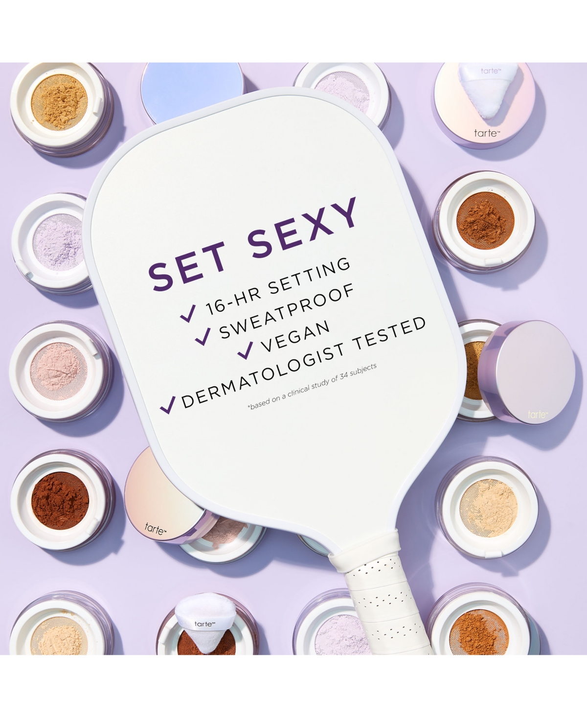 Tarte Creaseless Setting & Brightening Powder In Honey