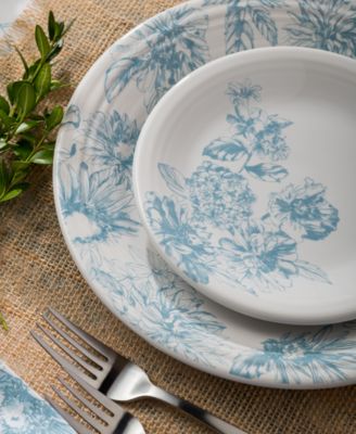 Botanical Floral Classic Salad Plate