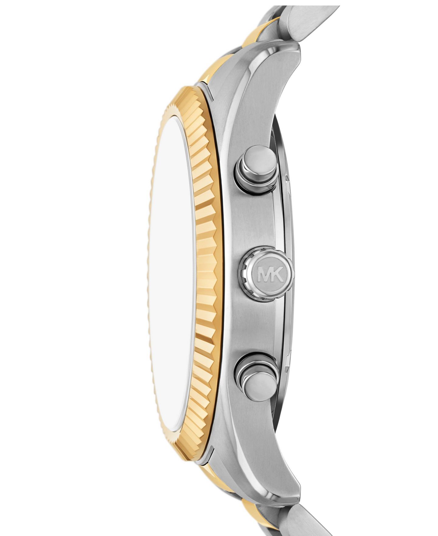 Мужские часы Michael Kors Lexington Chronograph Two-Tone Stainless Steel Watch, 44mm — фото 2