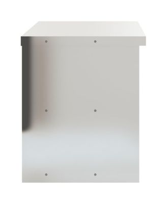 Kitchen Wall Cabinet with Shelf Stainless Steel