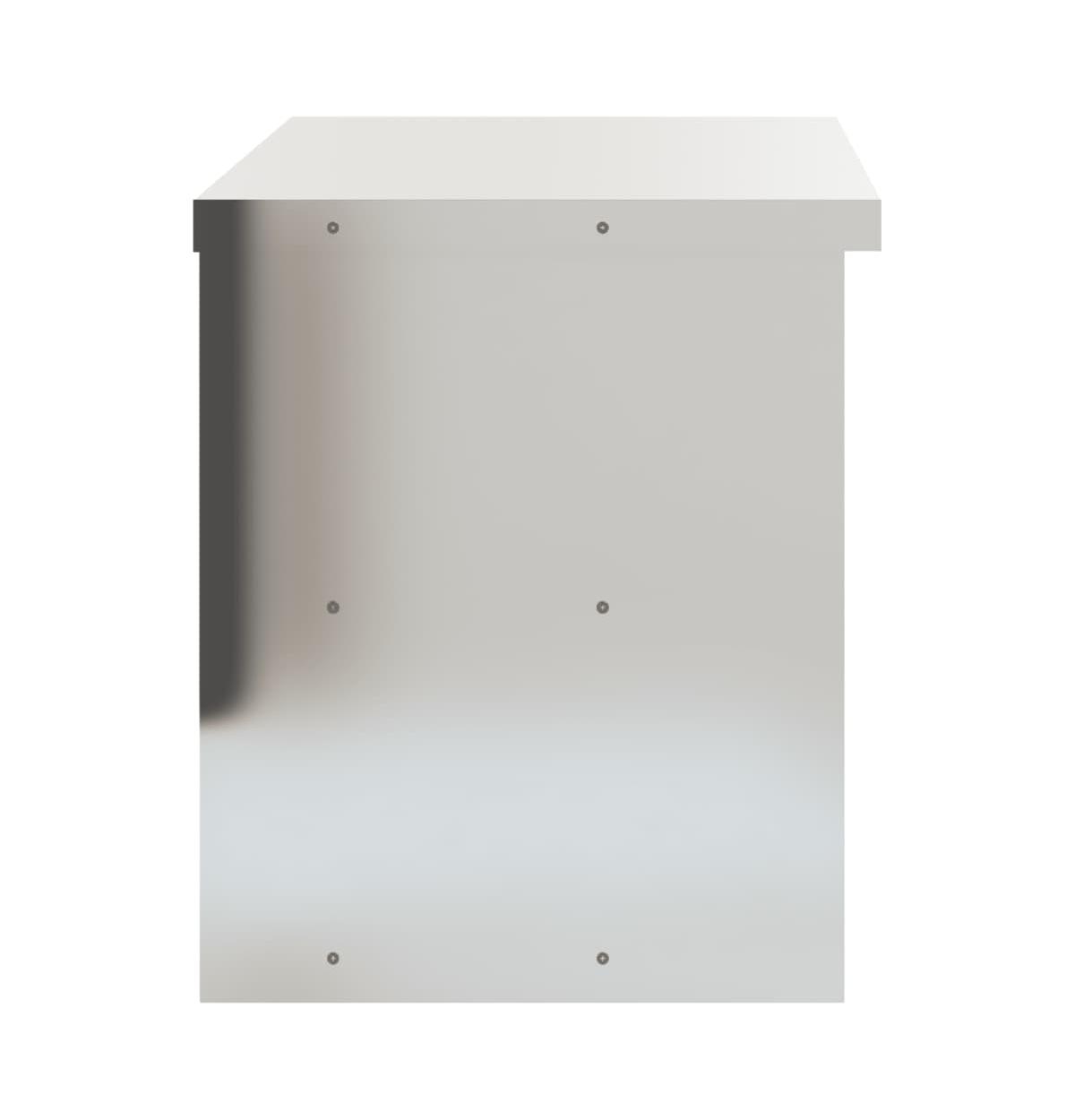 vidaXL Kitchen Wall Cabinet with Shelf Stainless Steel
