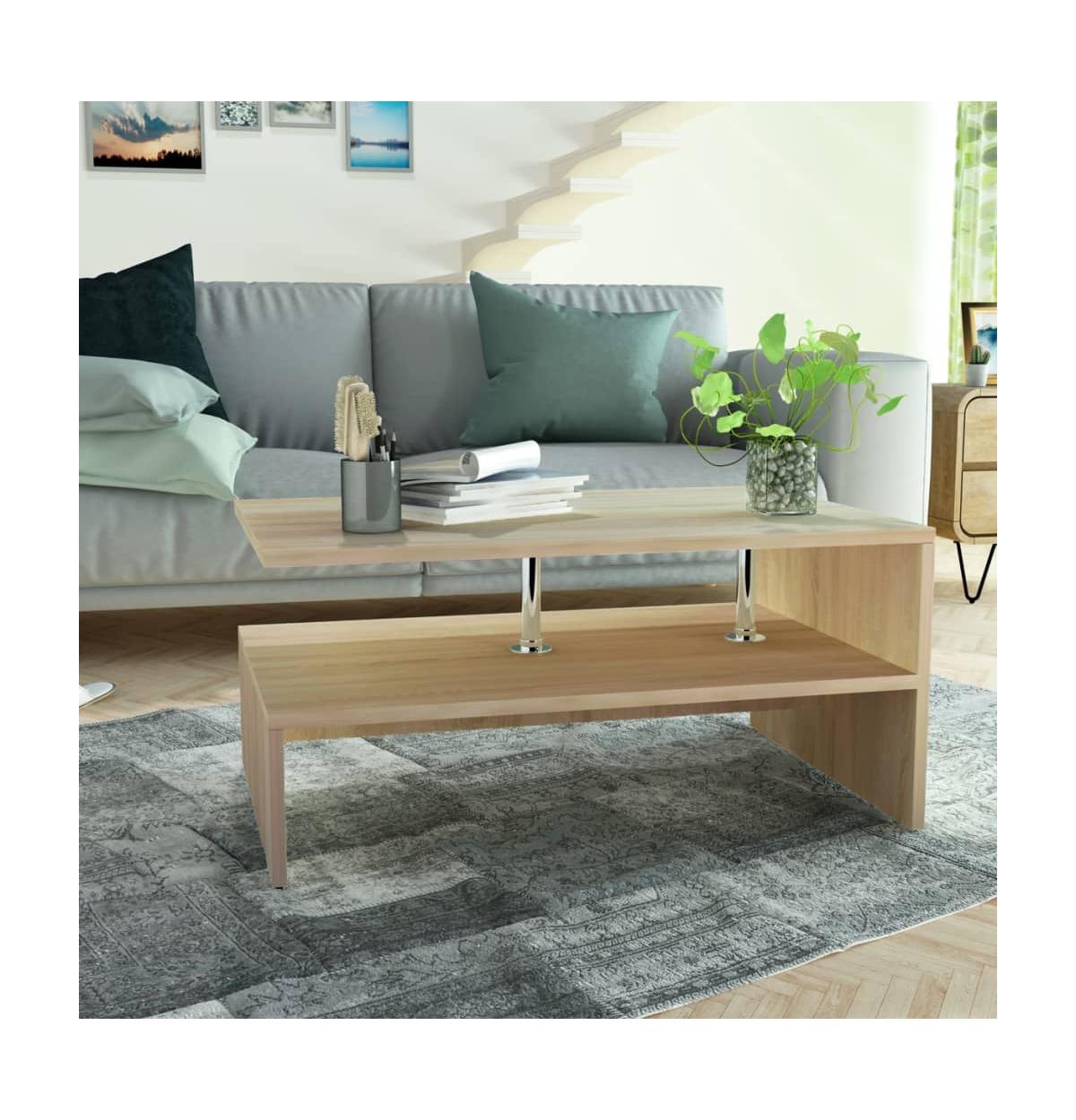 Coffee Table Engineered Wood 35.4