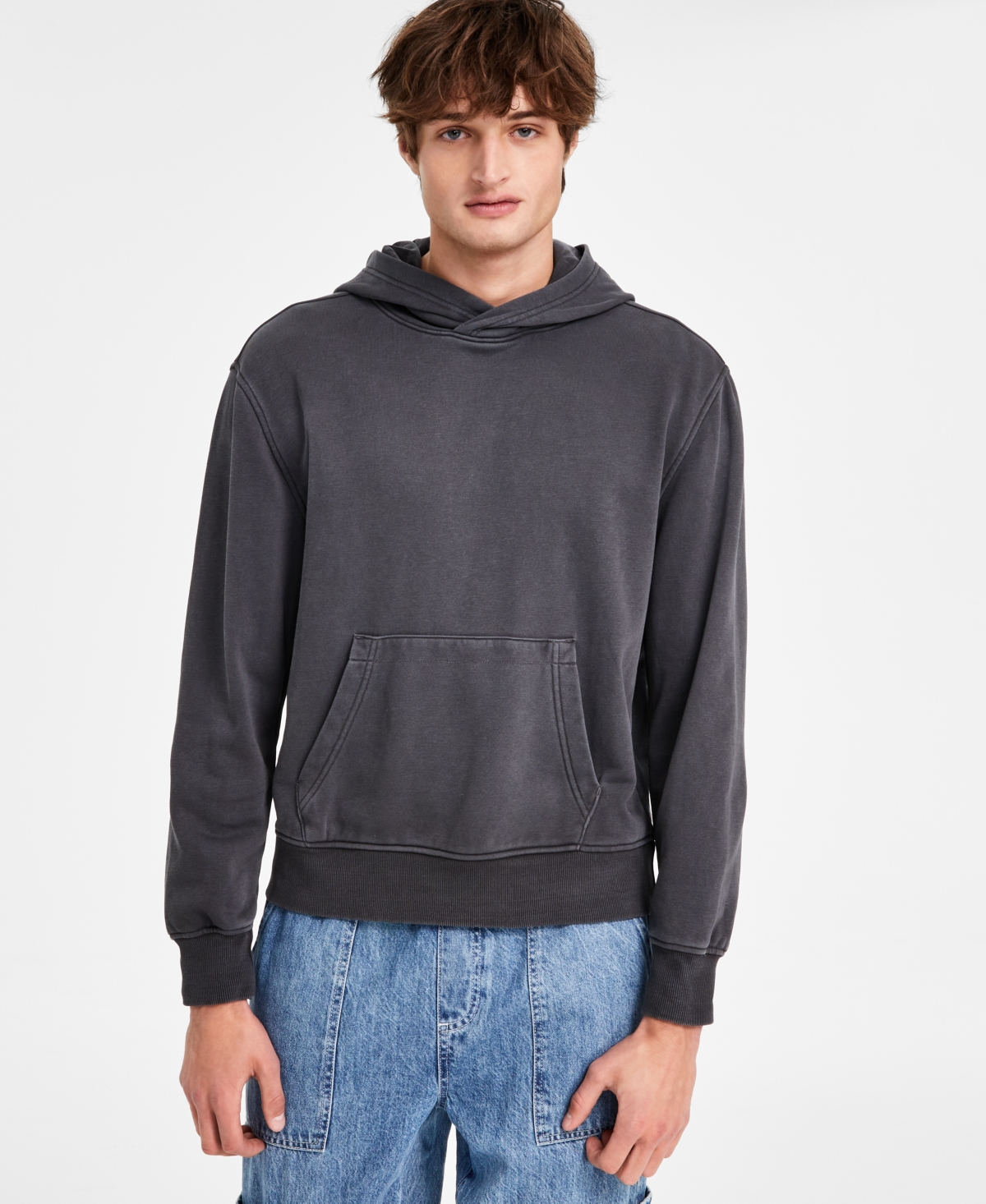 SUN + STONE MEN'S HERITAGE REGULAR-FIT HOODIE, EXCLUSIVELY AT MACY'S 