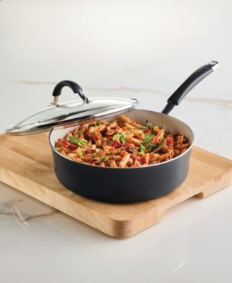 Cucina Ceramic Nonstick 3-Quart Saute Pan with Lid