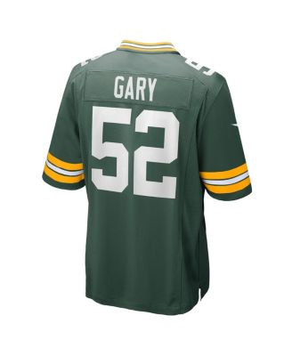 Men's Rashan Gary Green Green Bay Packers Game Jersey