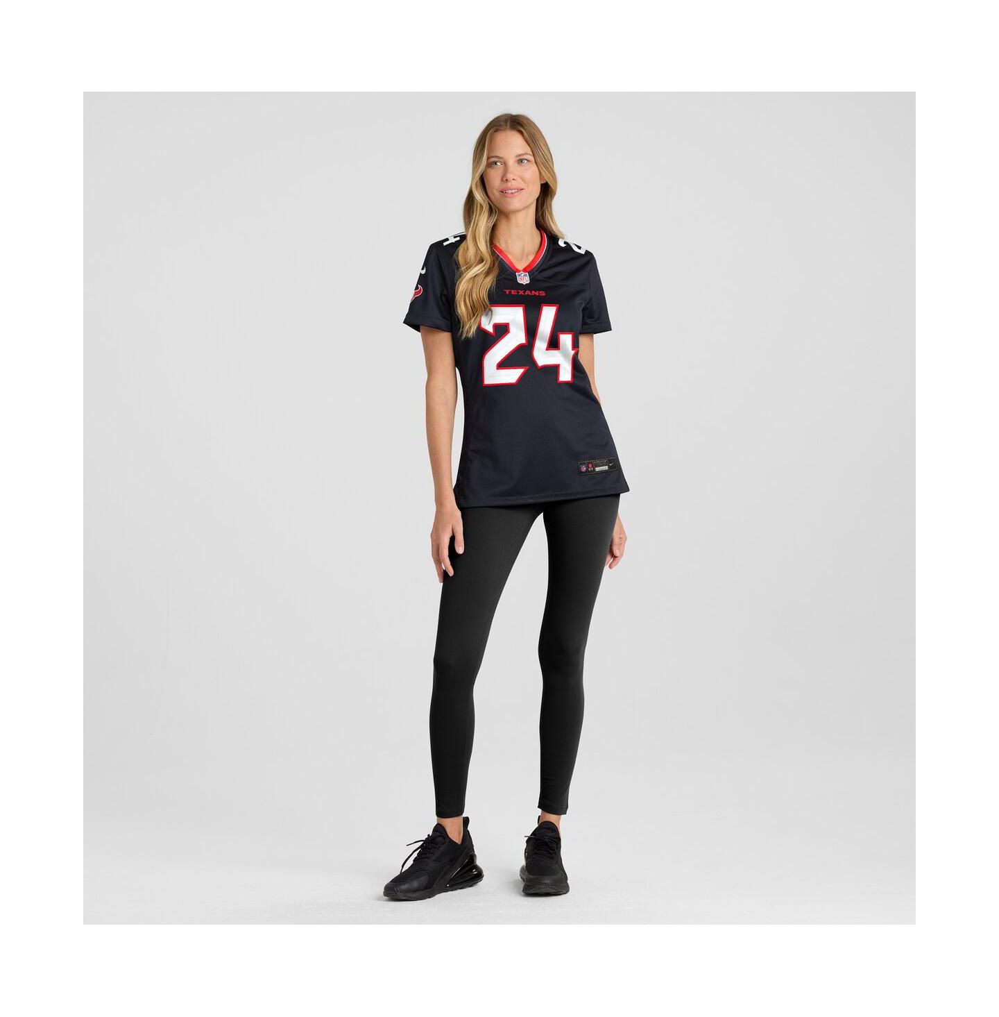 Женский топ Nike Derek Stingley Jr. Navy Houston Texans Game Jersey — фото 5