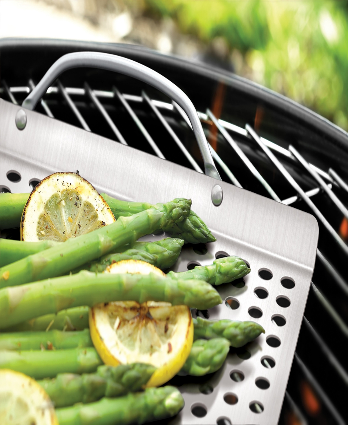 Outset Stainless Steel 11"x 17" Grill Topper Grid In Silver