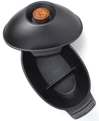 Cast Iron 2.5-Quart Mussel and Seafood Pot with Lid