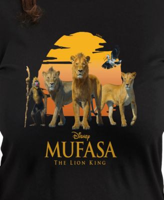 Plus Size Trendy Mufasa Graphic Crew Neck T-Shirt