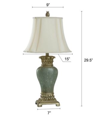 30" Metal Traditional Table Lamp