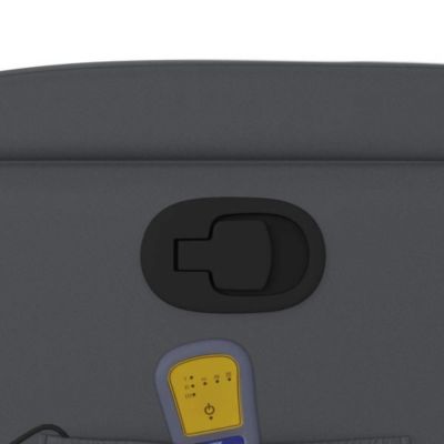 Faux Leather Massage Recliner Chair Gray Faux Leather