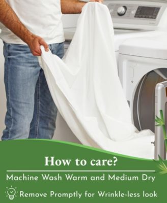 Soft Silk-Like 100% Rayon from Bamboo Cooling Bed Sheets California King, Deep Pocket Sheets Set