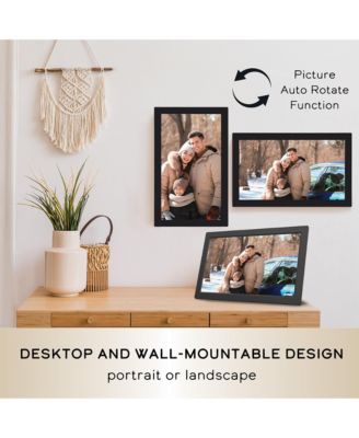 22” SMART Digital Photo Frame, Touchscreen, Up to 100,000 photos