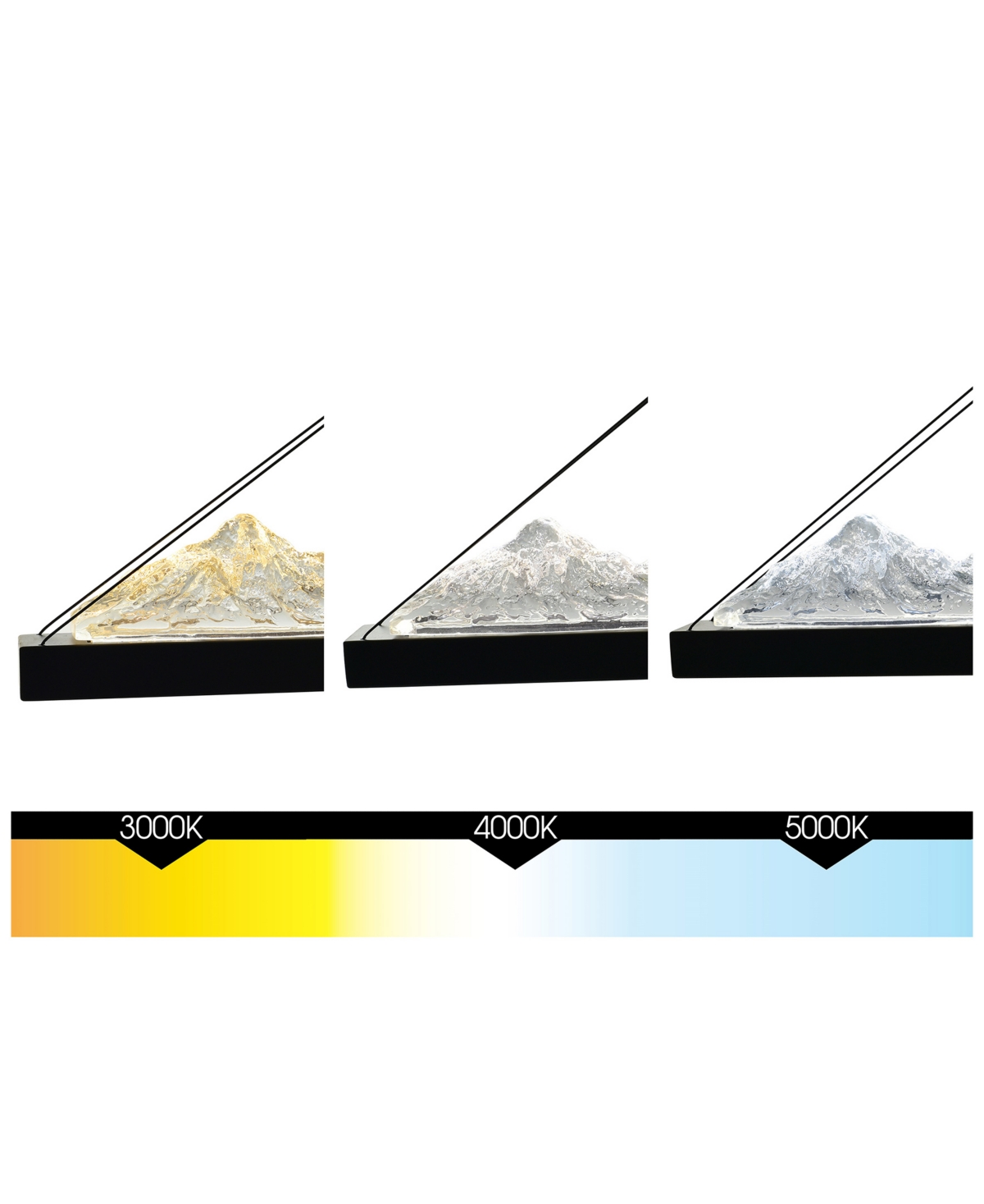CWI LIGHTING 19" METAL HIMALAYAS INTEGRATED LED ISLAND POOL TABLE LIGHT 